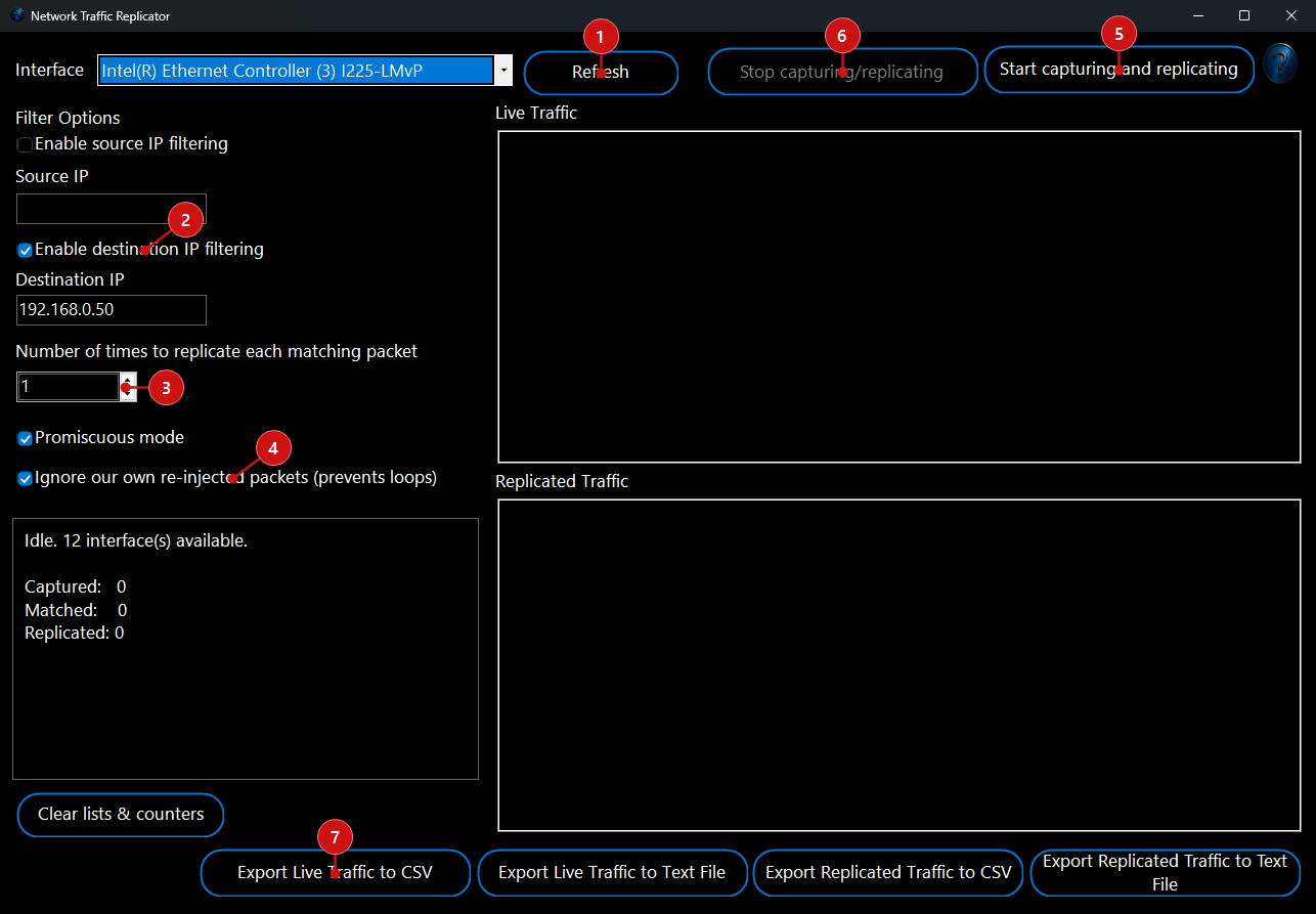 FW Admin Tech Tool Pro - Network Traffic Replicator