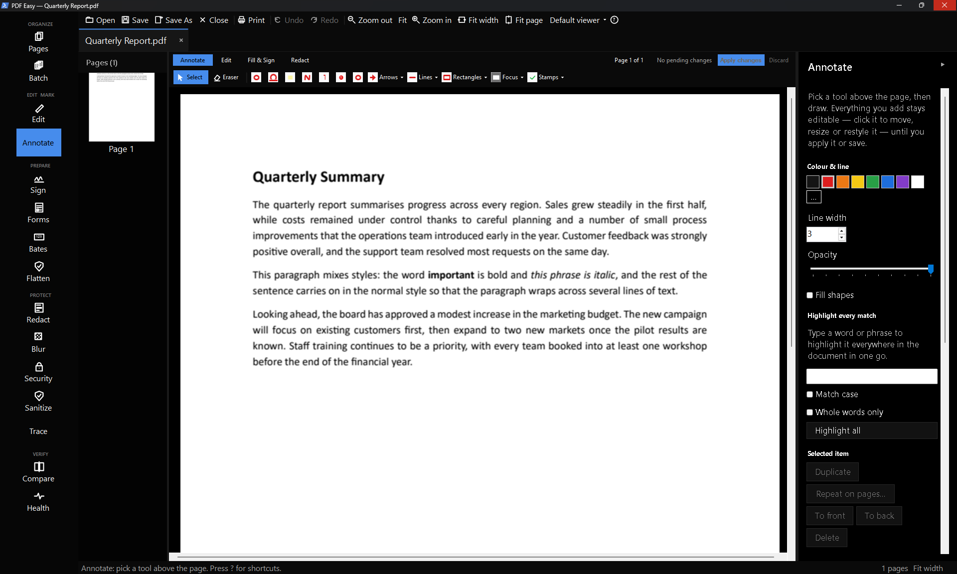 FW Admin Tech Tool Pro - PDF Easy all-in-one editor